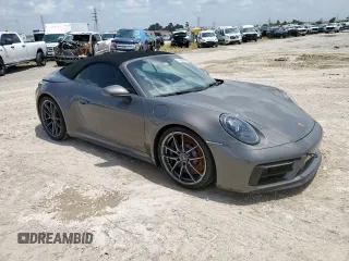 2023 Porsche 911 Carrera S with VIN WP0CB2A99PS247161, listed as a Copart auction lot 63862335 with 13,025 mi miles and Salvage title. Bid and sale history available at DreamBid. Image 4.