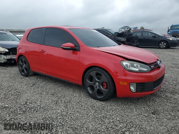 2010 Volkswagen Golf GTI with VIN WVWEV7AJ6AW077669, listed as a Copart auction lot 58871525 with Not provided miles and Clean title. Bid and sale history available at DreamBid. Image 4.