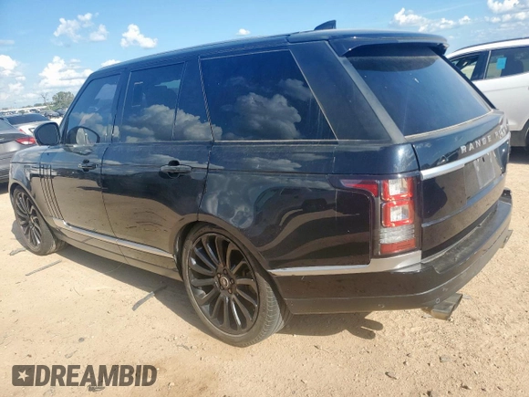 2017 Land Rover Range Rover with VIN SALGS2FE2HA353555, listed as a Copart auction lot 62909565 with 109,494 mi miles and Clean title. Bid and sale history available at DreamBid. Image 2.