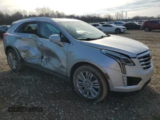 2019 Cadillac XT5 Premium Luxury FWD with VIN 1GYKNERS3KZ118967, listed as a Copart auction lot 42419035 with 113,917 mi miles and Salvage title. Bid and sale history available at DreamBid. Image 4.