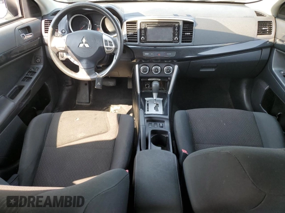 2017 Mitsubishi Lancer ES with VIN JA32V2FW8HU002843, listed as a Copart auction lot 65296254 with 67,310 mi miles and Salvage Title. Bid and sale history available at carsss.com. Image 8.