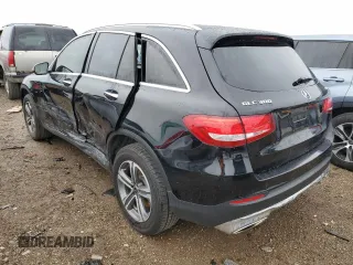 2018 Mercedes-Benz GLC with VIN WDC0G4KB9JV046460, listed as a Copart auction lot 58671172 with 75,858 mi miles. Bid and sale history available at carsss.com. Image 3.