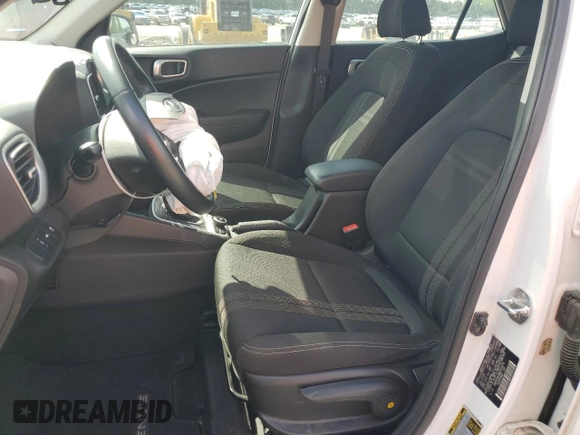 2021 Hyundai Venue Denim with VIN KMHRC8A38MU064478, listed as a Copart auction lot 57478725 with 57,161 mi miles and Salvage title. Bid and sale history available at DreamBid. Image 7.