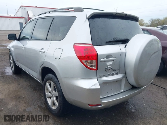 2007 Toyota RAV4 Limited with VIN JTMBK31V275036008, listed as a IAAI auction lot 41937940 with 143,501 mi miles. Bid and sale history available at carsss.com. Image 3.