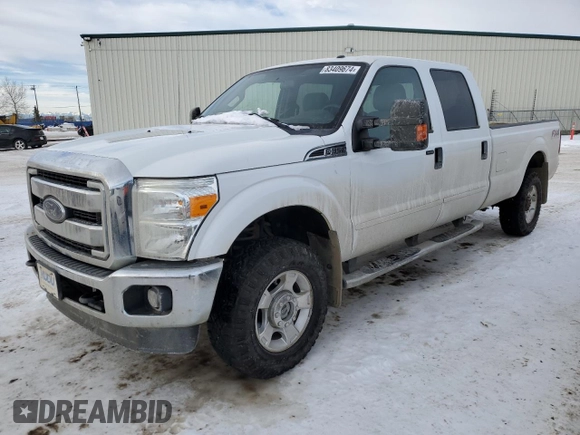 2015 Ford F-350 Platinum with VIN 1FT8W3B6XFEA90449, listed as a Copart auction lot 83409674 with 208,629 mi miles and Clean Title. Bid and sale history available at DreamBid. Image 1.