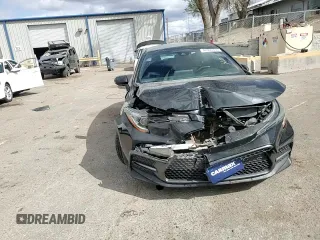 2020 Toyota Corolla SE with VIN 5YFS4RCE6LP043227, listed as a Copart auction lot 48500835 with 39,330 mi miles and Salvage Title. Bid and sale history available at carsss.com. Image 10.