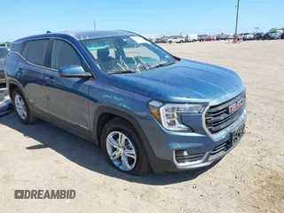 2024 GMC Terrain SLE z VIN 3GKALMEG1RL390751, wystawiony jako IAAI lot #42041376 z przebiegiem 12 436 mil mil oraz . Historia ofert i sprzedaży dostępna na DreamBid. Obrazek 1.