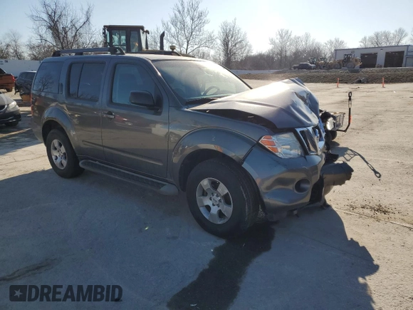 2008 Nissan Pathfinder S z VIN 5N1AR18B88C616878, wystawiony jako Copart lot #48497825 z przebiegiem 219 611 mil mil oraz Szkoda całkowita • Salvage title. Historia ofert i sprzedaży dostępna na DreamBid. Obrazek 4.