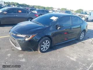 2022 Toyota Corolla LE with VIN JTDEPMAE1NJ206769, listed as a IAAI auction lot 41875080 with 37,576 mi miles. Bid and sale history available at carsss.com. Image 17.