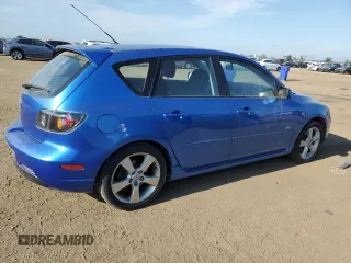 2006 Mazda 3 S Grand Touring with VIN JM1BK343861434940, listed as a Copart auction lot 63624024 with 56,737 mi miles and Salvage Title. Bid and sale history available at DreamBid. Image 3.