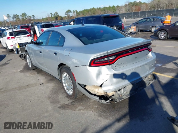 2019 Dodge Charger Police with VIN 2C3CDXKT8KH592686, listed as a IAAI auction lot 41065766 with 139,778 mi miles and . Bid and sale history available at DreamBid. Image 3.