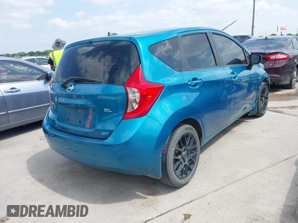 2015 Nissan Note SV with VIN 3N1CE2CP0FL418429, listed as a IAAI auction lot 42058991 with Not Provided miles and . Bid and sale history available at DreamBid. Image 4.