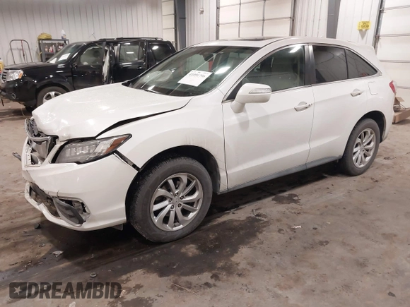 2016 Acura RDX Tech Pkg with VIN 5J8TB4H56GL018592, listed as a IAAI auction lot 41091796 with 101,569 mi miles. Bid and sale history available at carsss.com. Image 17.