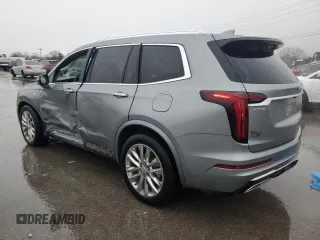 2024 Cadillac XT6 FWD Premium Luxury with VIN 1GYKPCRS5RZ702375, listed as a Copart auction lot 44265085 with 6,244 mi miles and Salvage Title. Bid and sale history available at carsss.com. Image 2.