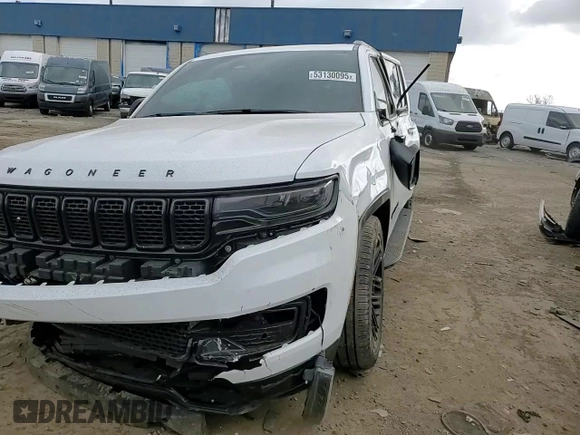 2024 Jeep Wagoneer Series II Carbide with VIN 1C4SJVBP4RS127459, listed as a Copart auction lot 53130095 with 35,064 mi miles and Salvage title. Bid and sale history available at DreamBid. Image 11.