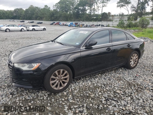 2013 Audi A6 2.0T Premium with VIN WAUCFAFC2DN063027, listed as a Copart auction lot 64134844 with 139,684 mi miles and Salvage Title. Bid and sale history available at carsss.com. Image 1.