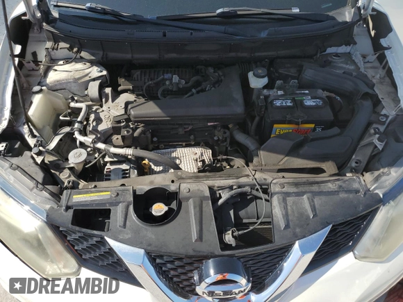 2015 Nissan Rogue SL z VIN 5N1AT2MV8FC824389, wystawiony jako Copart lot #58224165 z przebiegiem 96 545 mil mil oraz Szkoda całkowita • Salvage title. Historia ofert i sprzedaży dostępna na DreamBid. Obrazek 11.