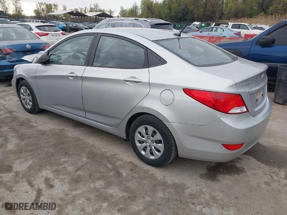 2015 Hyundai Accent GLS with VIN KMHCT4AE7FU849786, listed as a IAAI auction lot 41965237 with 98,587 mi miles. Bid and sale history available at carsss.com. Image 3.