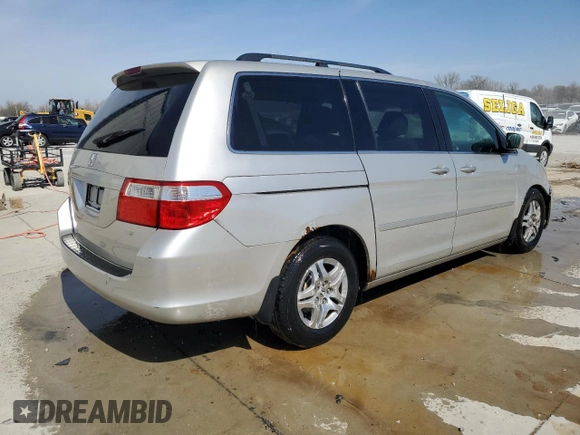 2006 Honda Odyssey EX с VIN 5FNRL38446B435153, выставлен на аукционе Copart как лот 48957765 с пробегом 171 478 миль миль и Списание • Salvage title. История ставок и продаж доступна на DreamBid. Изображение 3.