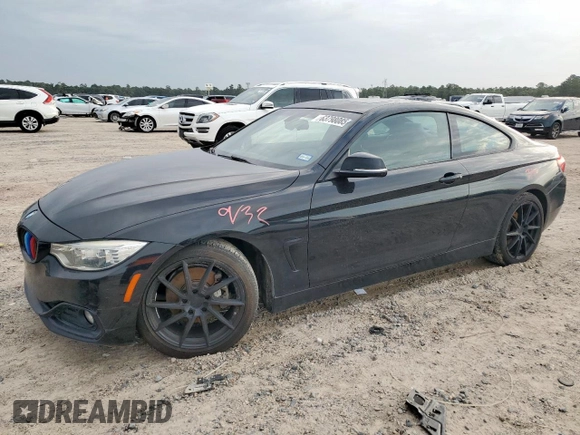 2014 BMW 4 Series 428i with VIN WBA3N7C52EK221073, listed as a Copart auction lot 63798085 with 101,862 mi miles and Salvage title. Bid and sale history available at DreamBid. Image 1.