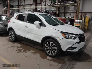 2019 Buick Encore Essence with VIN KL4CJCSM0KB888312, listed as a IAAI auction lot 41521541 with 135,219 mi miles. Bid and sale history available at carsss.com. Image 1.