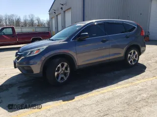 2016 Honda CR-V LX with VIN 5J6RM4H34GL126852, listed as a Copart auction lot 49156005 with 57,352 mi miles and Salvage Title. Bid and sale history available at carsss.com. Image 1.