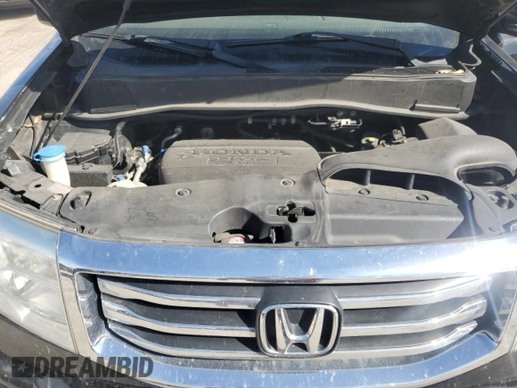 2012 Honda Pilot EX-L with VIN 5FNYF4H52CB083641, listed as a Copart auction lot 46923865 with 105,120 mi miles and Salvage Title. Bid and sale history available at DreamBid. Image 12.