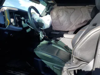 2023 Ford Bronco with VIN 1FMDE5CP4PLC09478, listed as a Copart auction lot 43074085 with 7,379 mi miles and Salvage title. Bid and sale history available at DreamBid. Image 7.