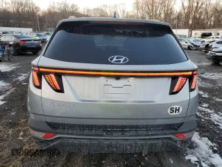 2022 Hyundai Tucson SEL with VIN 5NMJC3AEXNH088778, listed as a Copart auction lot 42343075 with 23,461 mi miles and Salvage Title. Bid and sale history available at DreamBid. Image 6.