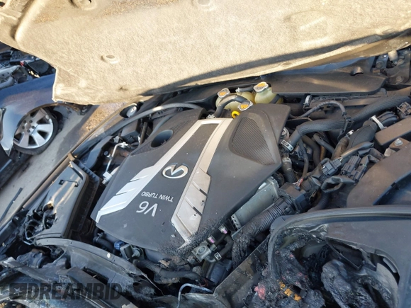 2017 Infiniti Q50 3.0t Premium with VIN JN1EV7AR9HM832263, listed as a IAAI auction lot 40868629 with 85,256 mi miles. Bid and sale history available at carsss.com. Image 10.