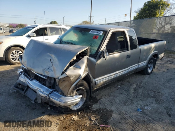 1999 Chevrolet S-10 LS with VIN 1GCCS19X8X8204988, listed as a Copart auction lot 50084925 with Not Provided miles and Salvage Title. Bid and sale history available at carsss.com. Image 1.