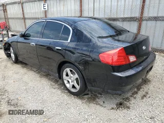 2003 Infiniti G35 w/Leather z VIN JNKCV51E93M329751, wystawiony jako Copart lot #58935795 z przebiegiem 171 632 mil mil oraz Szkoda całkowita • Salvage title. Historia ofert i sprzedaży dostępna na DreamBid. Obrazek 2.