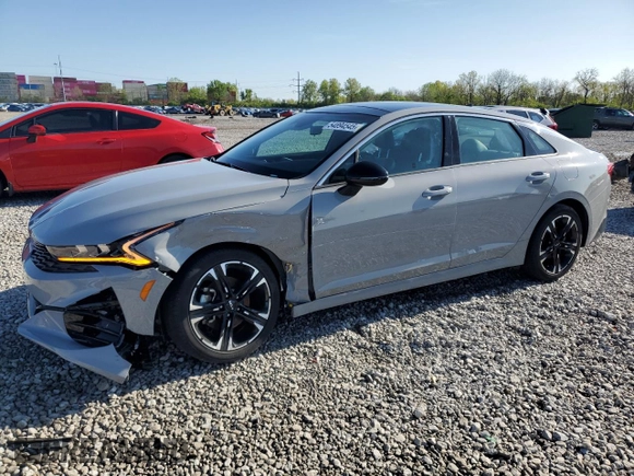 2022 Kia K5 GT-Line z VIN 5XXG64J22NG159905, wystawiony jako Copart lot #54894545 z przebiegiem 25 802 mil mil oraz Szkoda całkowita • Salvage title. Historia ofert i sprzedaży dostępna na DreamBid. Obrazek 1.