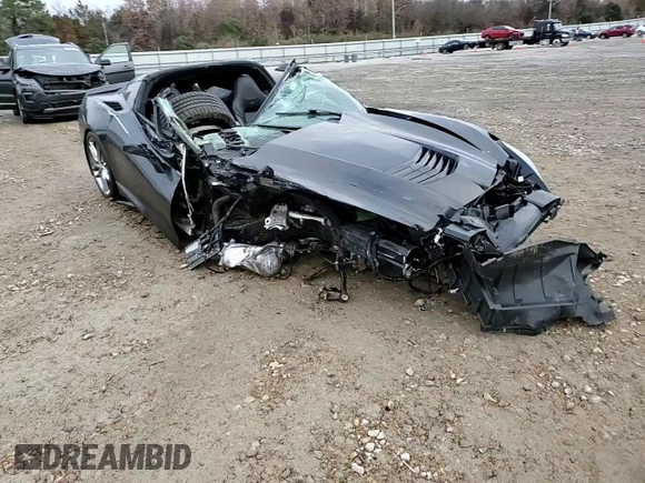 2014 Chevrolet Corvette Z51 3LT with VIN 1G1YM2D7XE5102192, listed as a Copart auction lot 84450934 with Not provided miles and Salvage title. Bid and sale history available at DreamBid. Image 10.