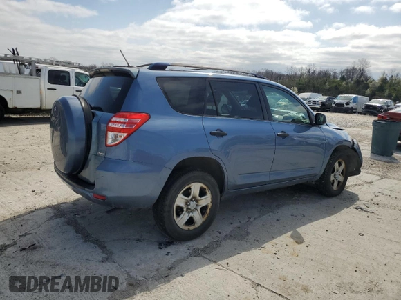 2011 Toyota RAV4 with VIN JTMBF4DV0BD040305, listed as a Copart auction lot 51442035 with Not Provided miles and Salvage Title. Bid and sale history available at DreamBid. Image 3.