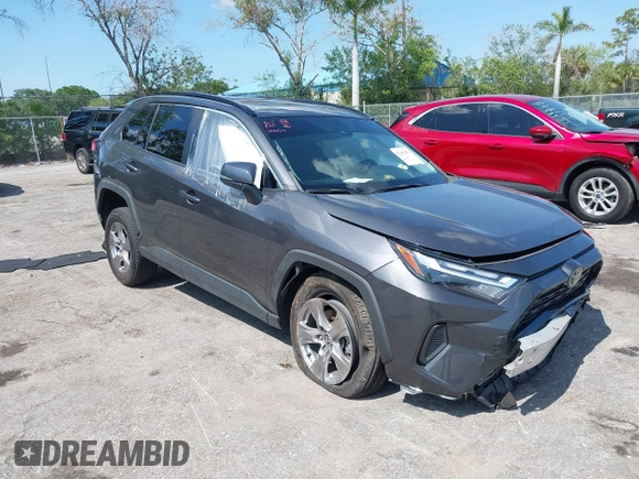 2022 Toyota RAV4 XLE with VIN 2T3W1RFV5NW202544, listed as a IAAI auction lot 42295293 with 60,759 mi miles and . Bid and sale history available at DreamBid. Image 1.