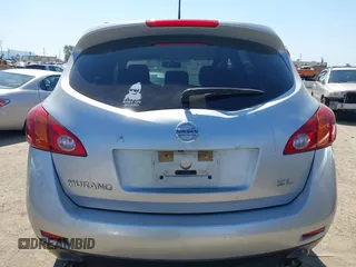 2009 Nissan Murano SL with VIN JN8AZ18U19W023082, listed as a IAAI auction lot 41847562 with 147,780 mi miles and . Bid and sale history available at DreamBid. Image 16.