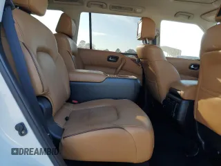 2018 Nissan Armada Platinum with VIN JN8AY2NF8J9331111, listed as a Copart auction lot 47265315 with 121,008 mi miles and Salvage Title. Bid and sale history available at carsss.com. Image 12.
