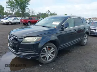 2012 Audi Q7 Premium Plus with VIN WA1LGAFEXCD008924, listed as a IAAI auction lot 42619348 with 153,529 mi miles and . Bid and sale history available at DreamBid. Image 2.