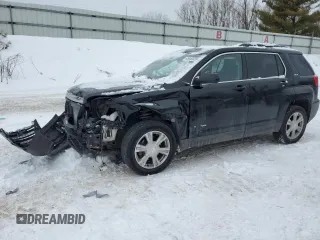 2017 GMC Terrain SLE with VIN 2GKALNEK7H6338876, listed as a Copart auction lot 45850835 with 98,304 mi miles and Salvage Title. Bid and sale history available at carsss.com. Image 1.