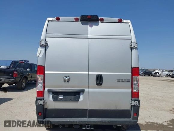 2024 Ram ProMaster Cargo Tradesman with VIN 3C6LRVDG7RE114953, listed as a IAAI auction lot 41798336 with 100,887 mi miles and . Bid and sale history available at DreamBid. Image 16.