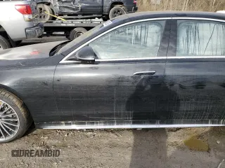 2022 Mercedes-Benz S-Class S 500 with VIN W1K6G6DB1NA142983, listed as a Copart auction lot 46433605 with 0 mi miles and Salvage Title. Bid and sale history available at carsss.com. Image 7.