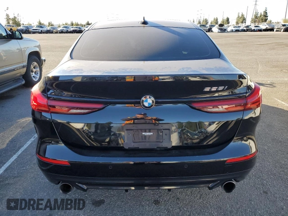 2023 BMW 2 Series 228i with VIN WBA53AK01P7L47464, listed as a Copart auction lot 84303034 with 17,425 mi miles and Salvage Title. Bid and sale history available at carsss.com. Image 6.