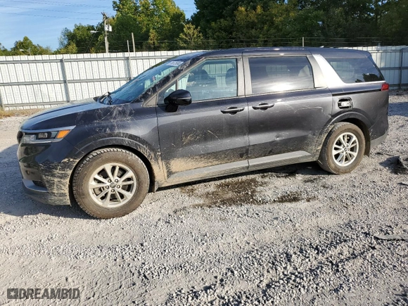 2022 Kia Carnival LXS with VIN KNDNB4H3XN6107387, listed as a Copart auction lot 70872604 with 53,137 mi miles and Salvage Title. Bid and sale history available at carsss.com. Image 1.