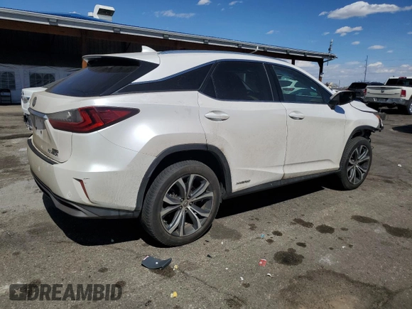 2017 Lexus RX with VIN 2T2BGMCA4HC011743, listed as a Copart auction lot 50624615 with 130,111 mi miles and Salvage Title. Bid and sale history available at carsss.com. Image 3.