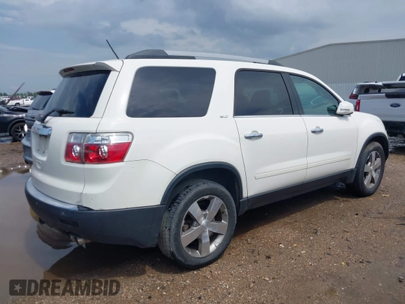 2011 GMC Acadia SLT2 with VIN 1GKKRSED7BJ192685, listed as a IAAI auction lot 42389225 with 329,734 mi miles and . Bid and sale history available at DreamBid. Image 4.