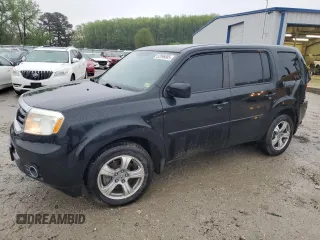 2014 Honda Pilot EX-L with VIN 5FNYF4H59EB035637, listed as a Copart auction lot 52996505 with 121,201 mi miles and Salvage Title. Bid and sale history available at carsss.com. Image 1.