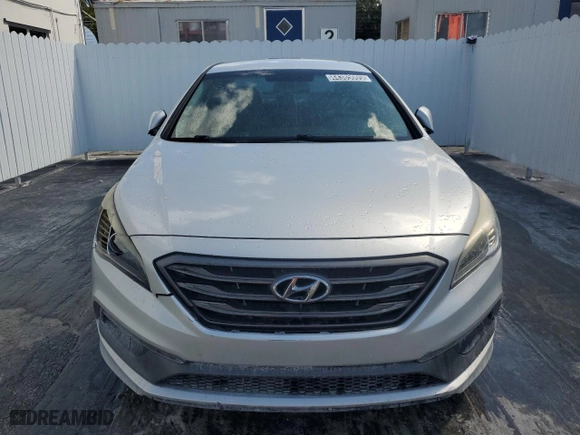 2016 Hyundai Sonata 2.4L Sport with VIN 5NPE34AF2GH434182, listed as a Copart auction lot 44385005 with 106,406 mi miles and Clean Title. Bid and sale history available at carsss.com. Image 5.