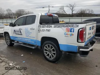 2017 GMC Canyon 4WD Denali with VIN 1GTG6EEN0H1304675, listed as a Copart auction lot 85308484 with 217,152 mi miles and Salvage Title. Bid and sale history available at carsss.com. Image 2.