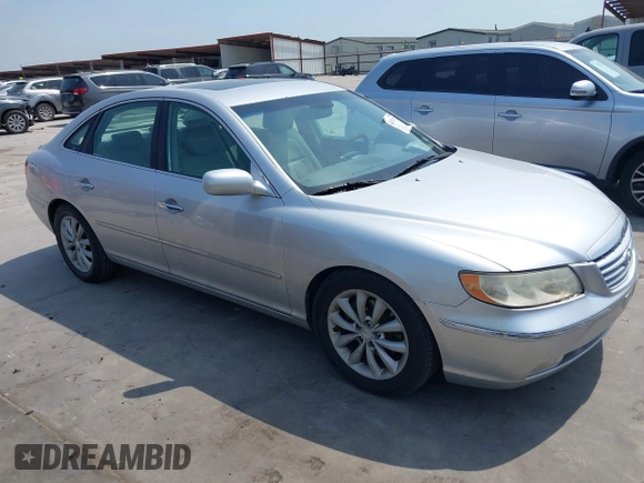 2007 Hyundai Azera SE z VIN KMHFC46F67A213796, wystawiony jako IAAI lot #42276751 z przebiegiem 139 200 mil mil oraz . Historia ofert i sprzedaży dostępna na DreamBid. Obrazek 1.